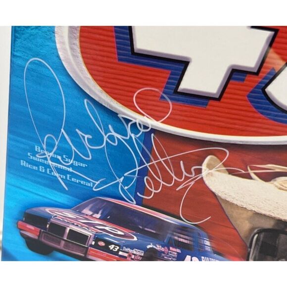 Richard Petty Signed Cereal Box Cheerios Nascar Racing 43s Collectors Edition 2 - Picture 2 of 7